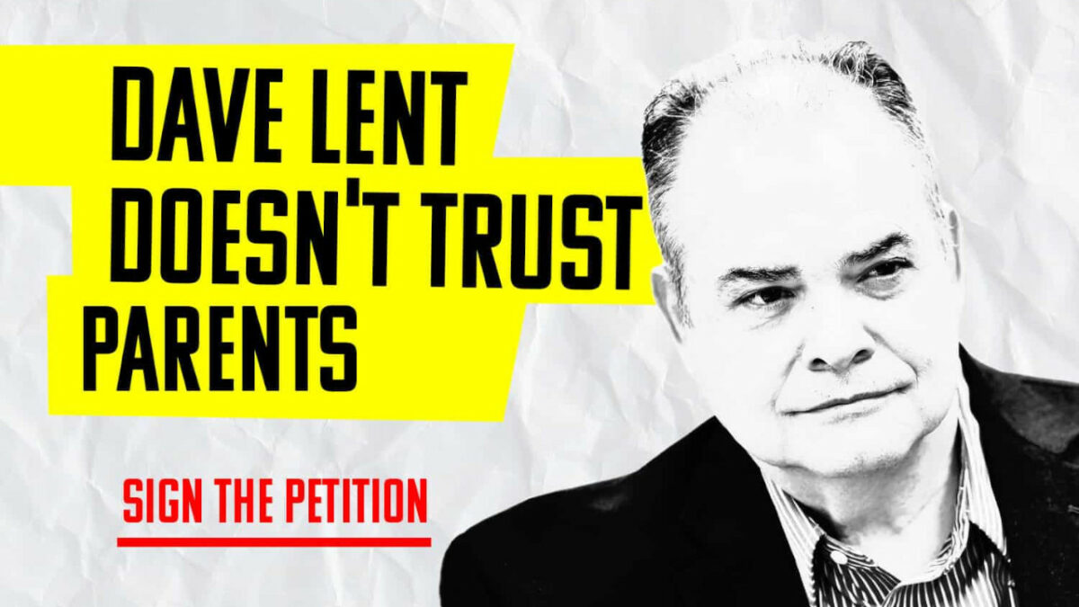Dave Lent Doesn’t Trust Parents
