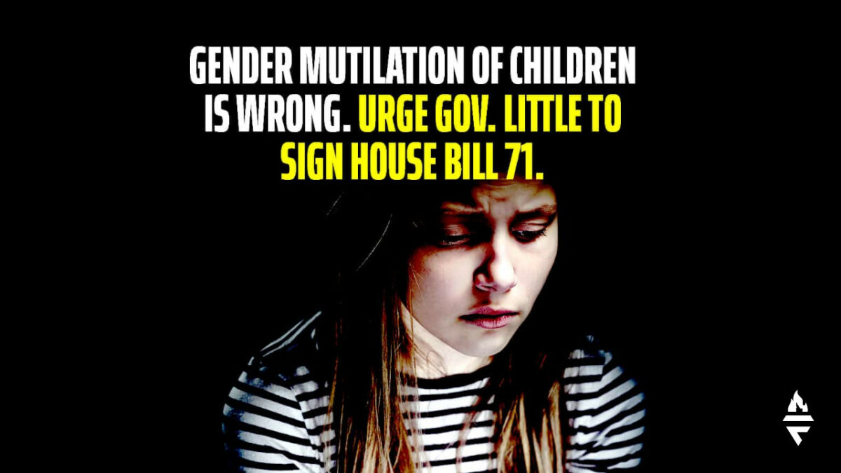 Urge Gov. Little to Sign H71